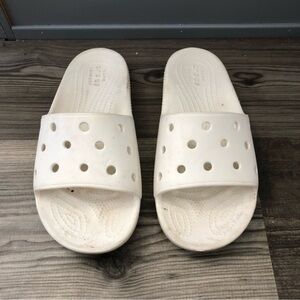 Crocs Slip On‎ Sandals White 6Women Unisex